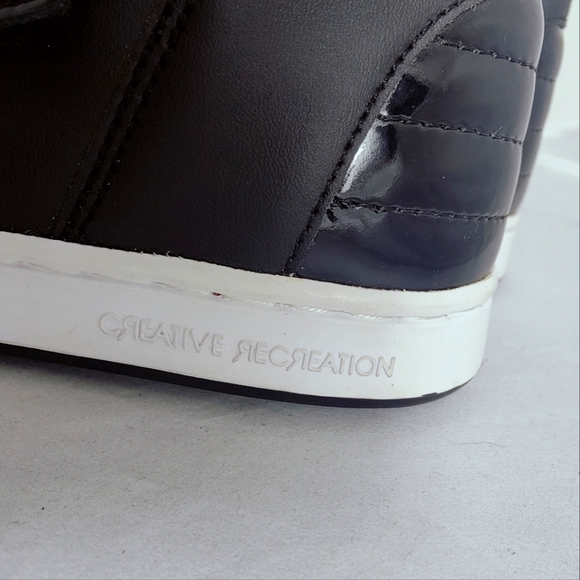 NWOT Creative Recreation Geno Hi-Top Sneaker, Black, Size 4Y - Picture 5 of 11